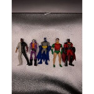 DC Comics Action Figures Set - Batman, Robin, Joker